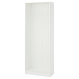PAX Estructura almacenamiento de pared, blanco, 29 1/2x13 3/4x79 1/8 "