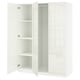 PAX / FARDAL Combinación de armario, blanco/alto brillo blanco, 59x23 5/8x79 1/4 "