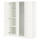 Opción: PAX / GRIMO Combinación de armario, blanco/blanco, 59x23 5/8x79 1/4 "