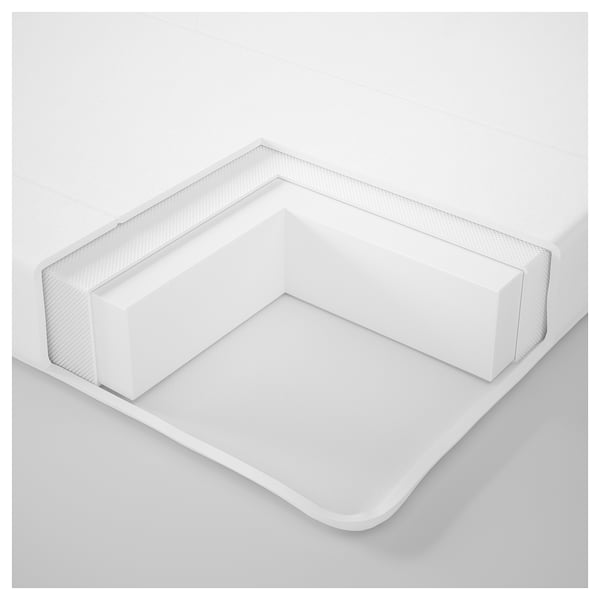 PELLEPLUTT Colchón espuma para cuna, 27 1/2x52 "