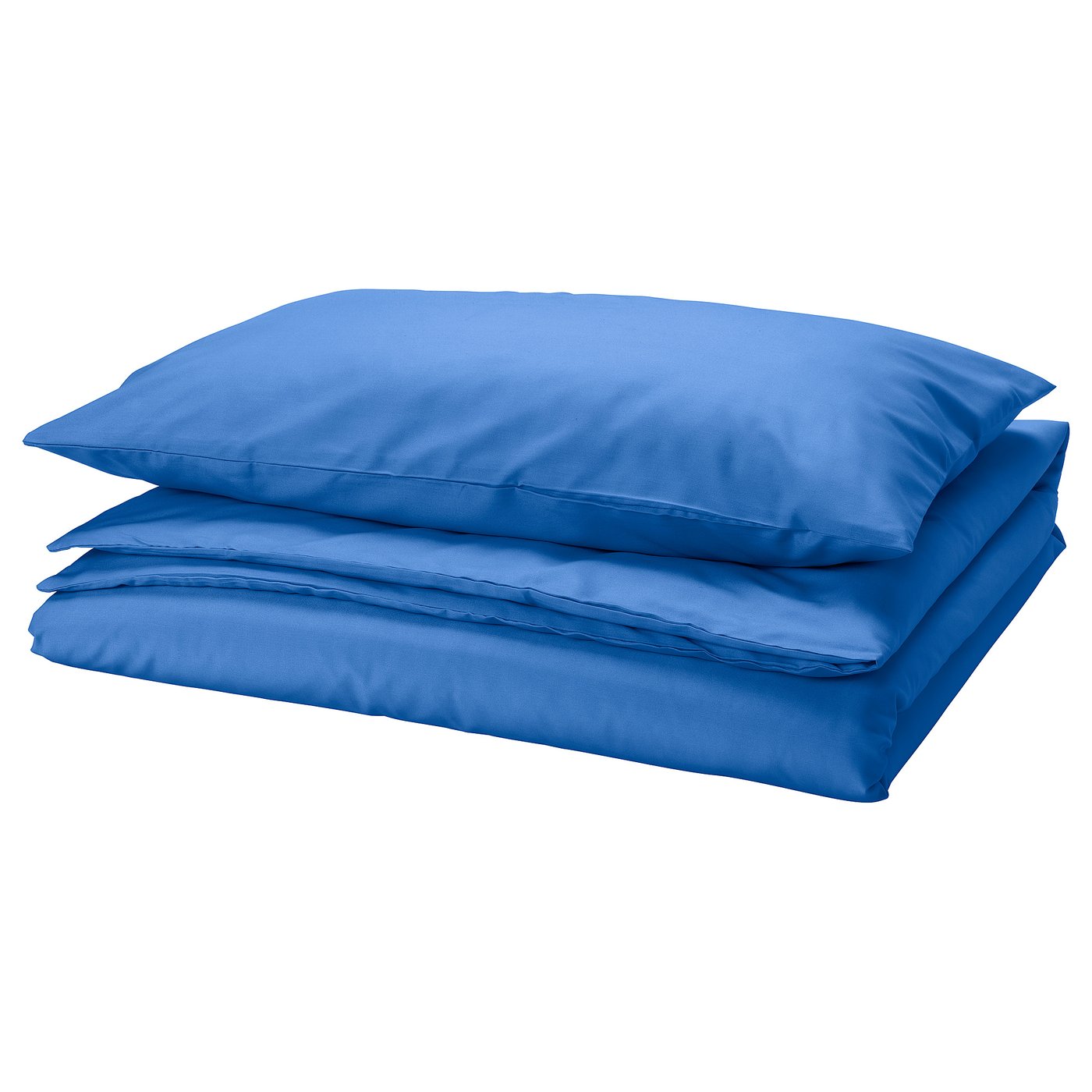 PILTANDVINGE Funda nórdica+funda(s) de almohada, azul, Tamaño twin