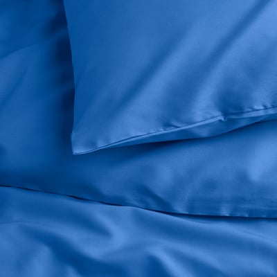 PILTANDVINGE Funda nórdica+funda(s) de almohada, azul, Tamaño Full/Queen (Doble/Queen)