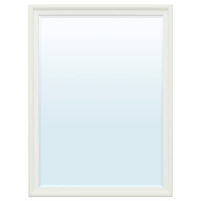 PINGSTSYREN Espejo, blanco, 23 5/8x31 1/2 "
