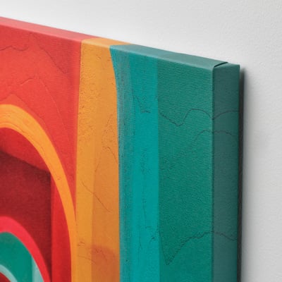 PJÄTTERYD Cuadro, pasaje prismático, 19 ¾x27 ½ "
