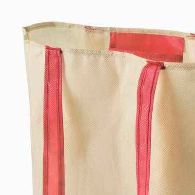 PLANTERING Bolsa, marrón claro/rojo, 17 ¾x14 ¼ "
