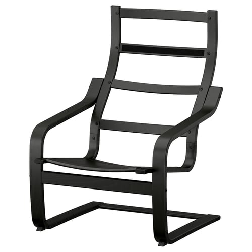 POÄNG Armazón de sillón, negro
