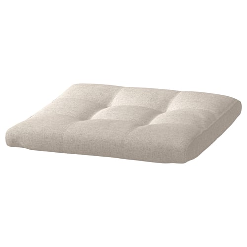 POÄNG Cojín para reposapiés, Gunnared beige, 21 5/8x19 5/8 "