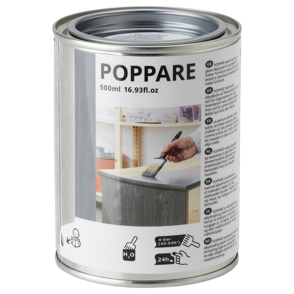 POPPARE Pintura, gris