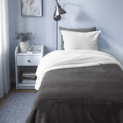 REVSUGA Cobija, gris, Twin/Twin extra largo