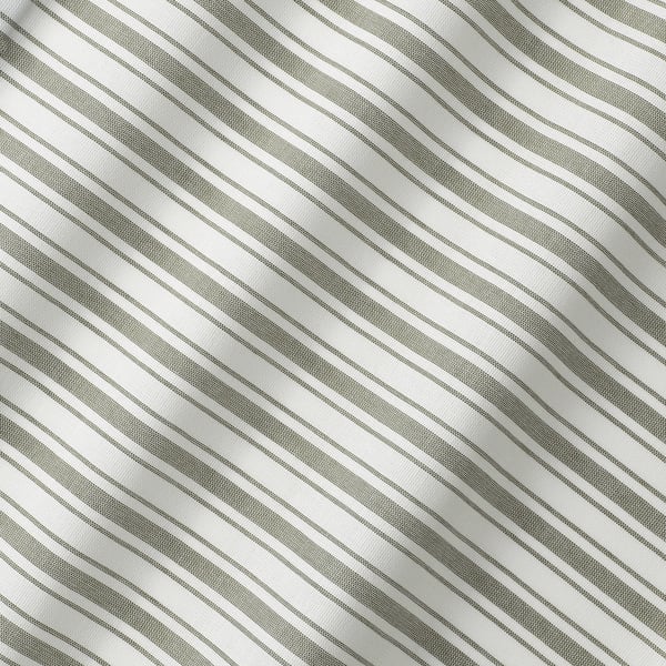 RINGBLOMMA Persiana romana, blanco/verde/a rayas, 48x63 "