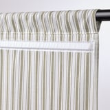 RINGBLOMMA Persiana romana, blanco/verde/a rayas, 48x63 "