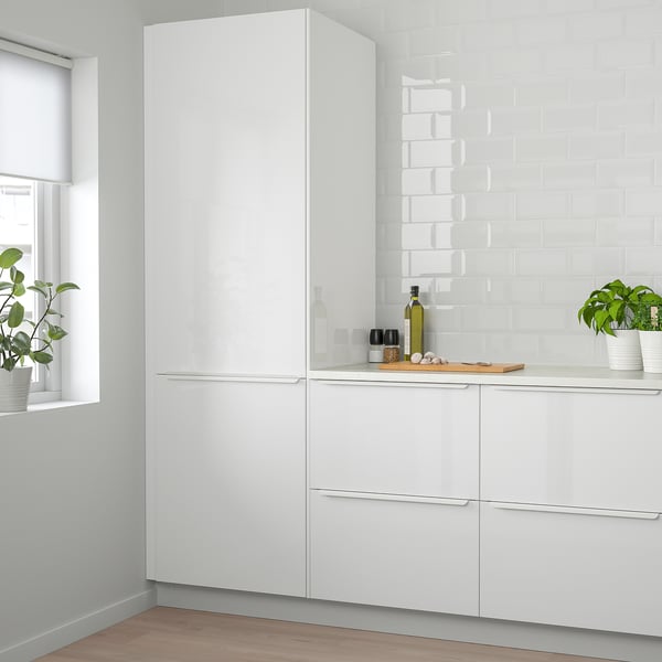 RINGHULT Puerta, alto brillo blanco, 15x40 "