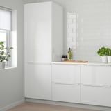 RINGHULT Puerta, alto brillo blanco, 15x40 "