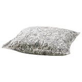 RODGERSIA Funda de almohada, gris/blanco, 26x26 "