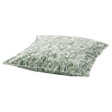 RODGERSIA Funda de almohada, verde/blanco, 26x26 "