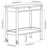 RÖNNINGE Carrito, abedul, 30 3/4x15 3/8 "