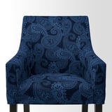 SAKARIAS Silla con reposabrazos, negro/Kvillsfors