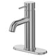 SALLSJÖN Grifo de baño+palanca superior, cromado, M