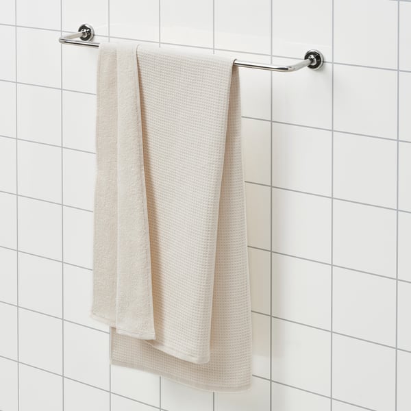 SALVIKEN Toalla de baño, natural, 28x55 "