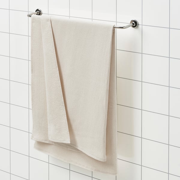 SALVIKEN Toalla de baño, natural, 39x59 "