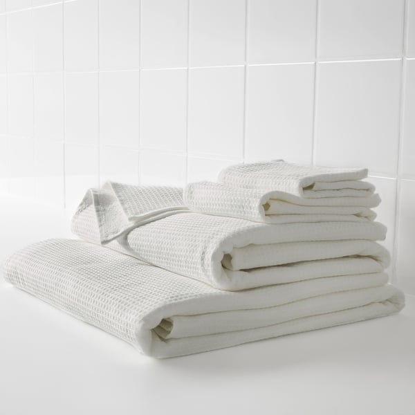 SALVIKEN Toallita, blanco, 12x12 "