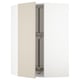 SEKTION Arm pared esquina+estante giratorio, blanco/Havstorp beige, 26x15x40 "