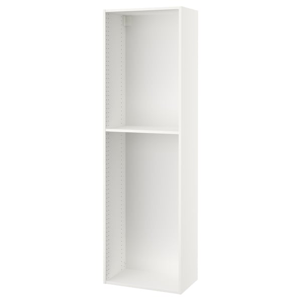 SEKTION Estructura de gabinete alto, blanco, 24x14 3/4x80 "