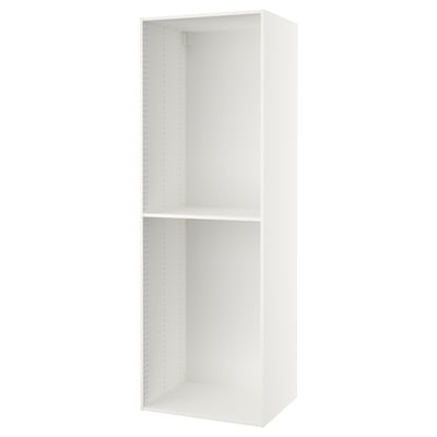 SEKTION Estructura de gabinete alto, blanco, 30x24x90 "