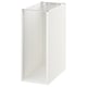 Opción: SEKTION Estructura de gabinete bajo, blanco, 12x24x30 "