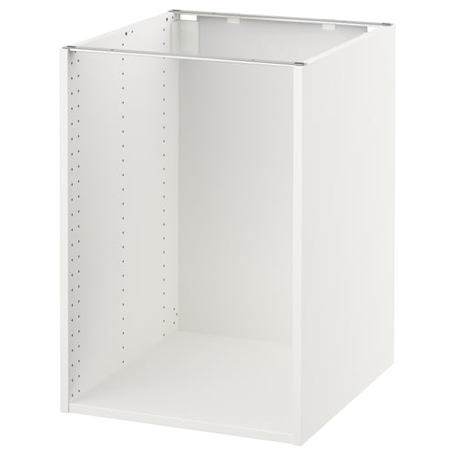 SEKTION Estructura de gabinete bajo, blanco, 21x24x30 "