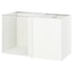 Opción: SEKTION Estructura gabinete bajo esquina, blanco, 50x24x30 "