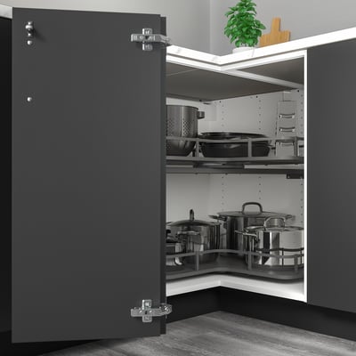 SEKTION Estructura gabinete bajo esquina, blanco, 38x24x30 "