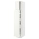 SEKTION Gabinete alto+1 pt/4 cjn extraíbles, blanco/Vallstena blanco, 15x24x80 "