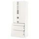 SEKTION Gabinete alto+2 prta/3 frnt/5 cjn, blanco/Veddinge blanco, 30x24x80 "