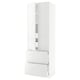 SEKTION Gabinete alto+2 puertas/2 frnt/4cjn, blanco/Ringhult blanco, 30x24x90 "