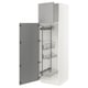 SEKTION Gabinete alto/accsr int extraíbles, blanco/Bodbyn gris, 24x24x80 "