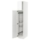SEKTION Gabinete alto/accsr int extraíbles, blanco Enköping/blanco efecto madera, 15x24x80 "