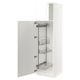 SEKTION Gabinete alto/accsr int extraíbles, blanco/Ringhult blanco, 24x24x80 "
