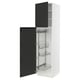 SEKTION Gabinete alto/accsr int extraíbles, blanco/Upplöv antracita mate, 24x24x90 "