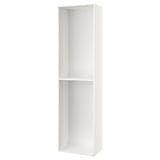 SEKTION Gabinete alto, blanco, 24x14 3/4x90 "