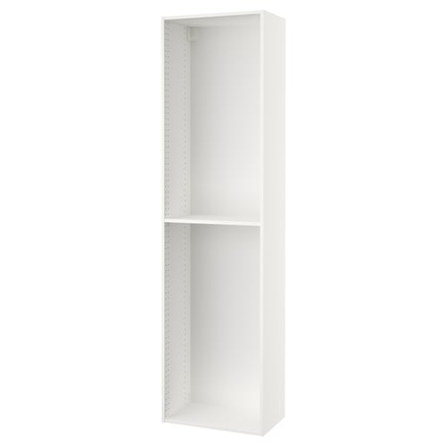 SEKTION Gabinete alto, blanco, 24x14 3/4x90 "