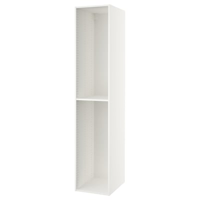SEKTION Gabinete alto, blanco, 18x24x90 "