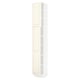 SEKTION Gabinete alto+estantes/2 puertas, blanco/Bodbyn color hueso, 15x15x90 "
