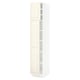 SEKTION Gabinete alto+estantes/2 puertas, blanco/Bodbyn color hueso, 15x24x80 "