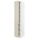 SEKTION Gabinete alto+estantes/2 puertas, blanco/Havstorp beige, 15x24x80 "