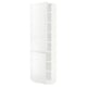 SEKTION Gabinete alto+estantes/2 puertas, blanco/Ringhult blanco, 24x15x80 "