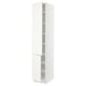 SEKTION Gabinete alto+estantes/2 puertas, blanco/Vallstena blanco, 18x24x90 "