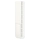 SEKTION Gabinete alto+estantes/2 puertas, blanco/Veddinge blanco, 18x15x80 "