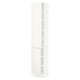 SEKTION Gabinete alto+estantes/2 puertas, blanco/Veddinge blanco, 15x15x80 "