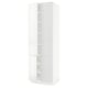SEKTION Gabinete alto+estantes/4 puertas, blanco/Ringhult blanco, 30x24x90 "